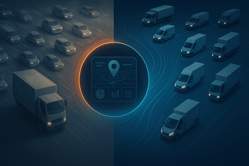 Rivoluzionando la gestione della flotta con una sporgenza della piattaforma di tracciamento GPS