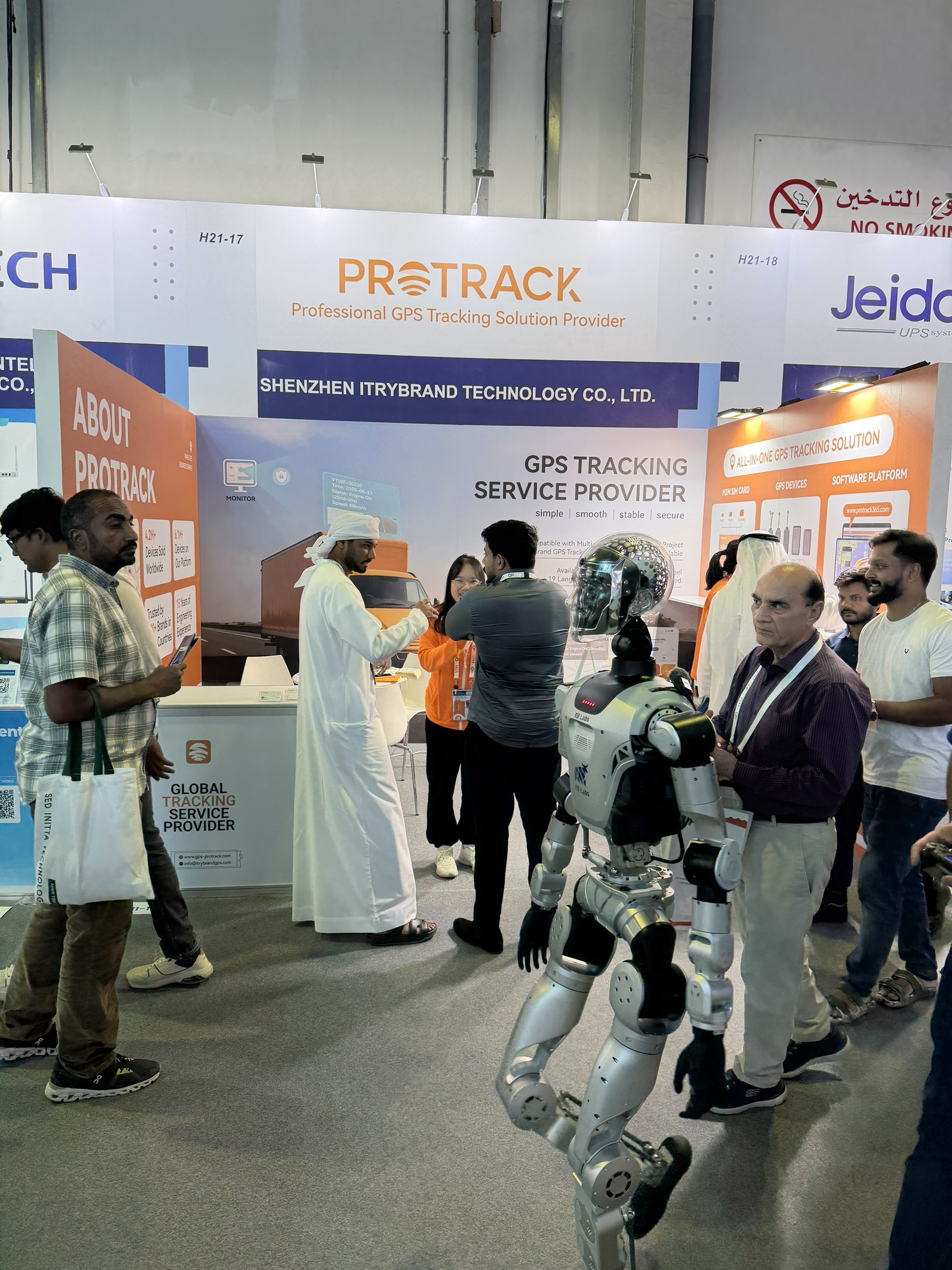 Un successo clamoroso! Protrack conclude una settimana straordinaria al GITEX GLOBAL di Dubai